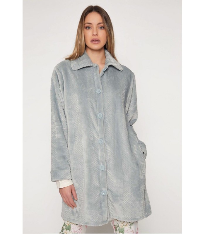 Bata de Casa Mujer "Indian Scarf" Aqua 57414 ADMAS CLASSIC