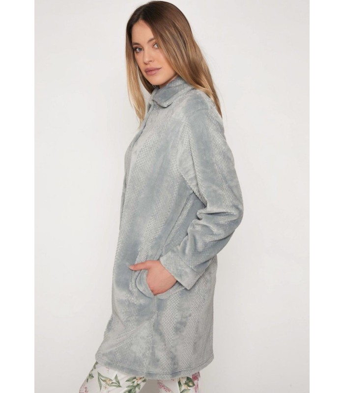 Bata de Casa Mujer "Indian Scarf" Aqua 57414 ADMAS CLASSIC