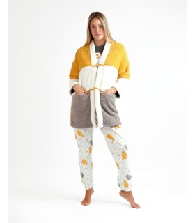 Bata de Casa para Mujer Parches Warm Hugs 67037 Admas
