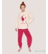 Pijama Invierno Mujer "Caniche" 270404 Muydemi