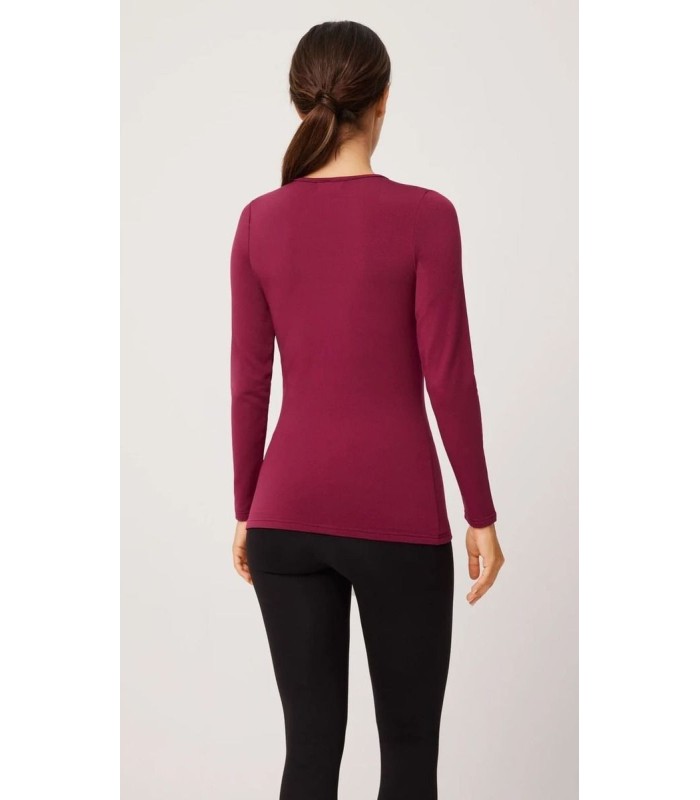 Camiseta Mujer Térmica Color Red Plum 70002 Ysabel Mora