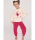 Pijama Invierno Niña "Caniche" 670403 Muydemi