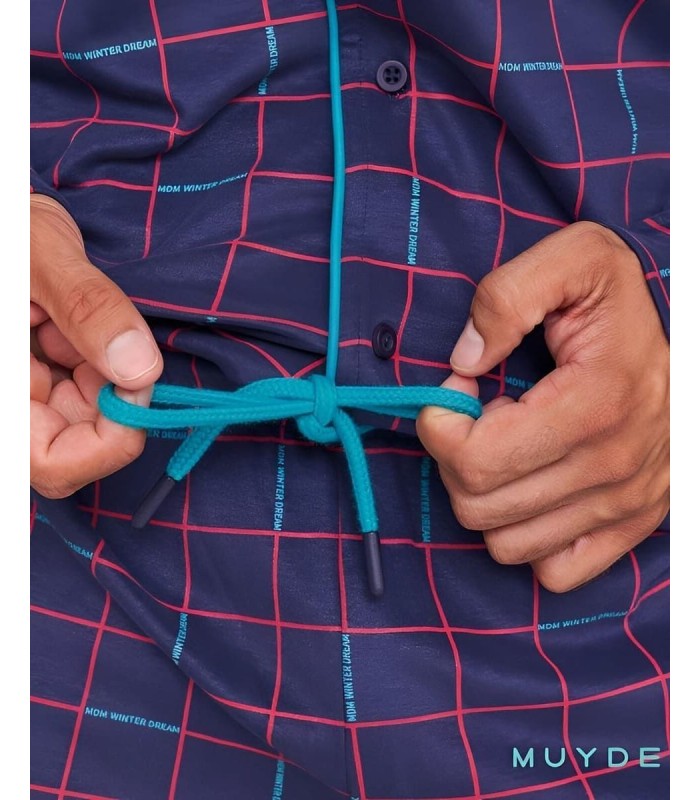 Pijama Invierno Hombre 'Winter Dream' 370018 Muydemi