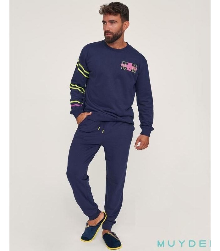 Pijama Invierno Hombre 370113 Muydemi