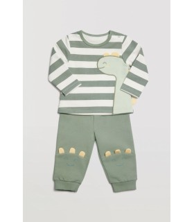 Conjunto Bebé Manga Larga 25521 Ysabel Mora