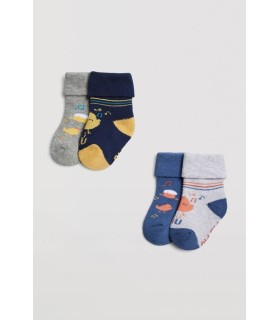 Calcetines Bebé Antideslizantes Térmicos 52828 Ysabel Mora Pack de 2