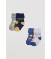 Calcetines Bebé Antideslizantes Térmicos 52828 Ysabel Mora Pack de 2