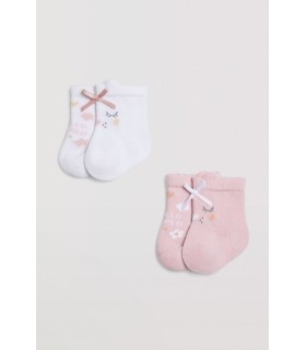 Calcetines Recién Nacido 62155 Ysabel Mora Pack de 2