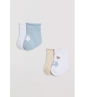 Calcetines Recién Nacido 62156 Ysabel Mora Pack de 2