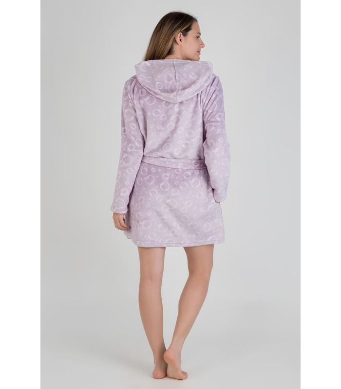 Bata Mujer  Corta con Capucha Coralina 23289 Olympus