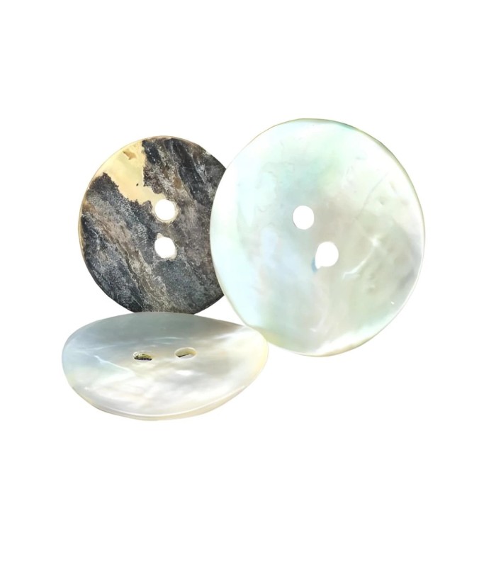 Botón nácar agoya natural japón