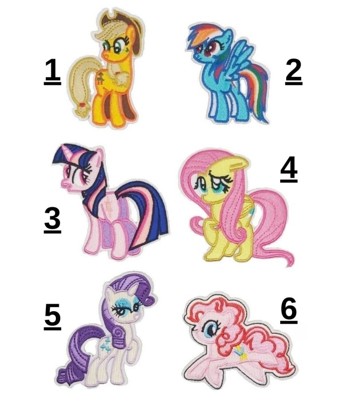 Parches Termoadhesivos Pony