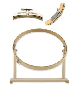 Bastidor Bordar De Madera Con Pie
