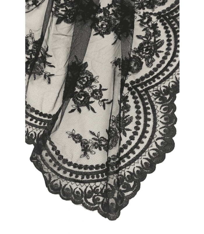 Mantilla Niña 61.333 Negra 65X185 cm