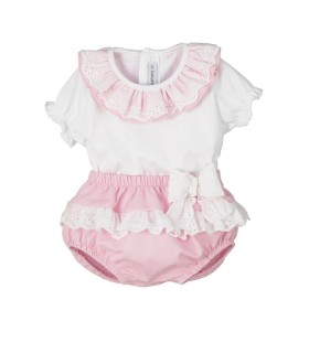 Conjunto Niña  Pololo Caléndula de Calamaro
