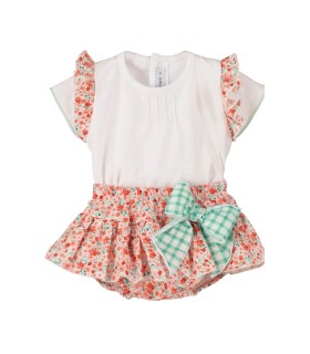 Conjunto Niña Pololo Prunela de Calamaro
