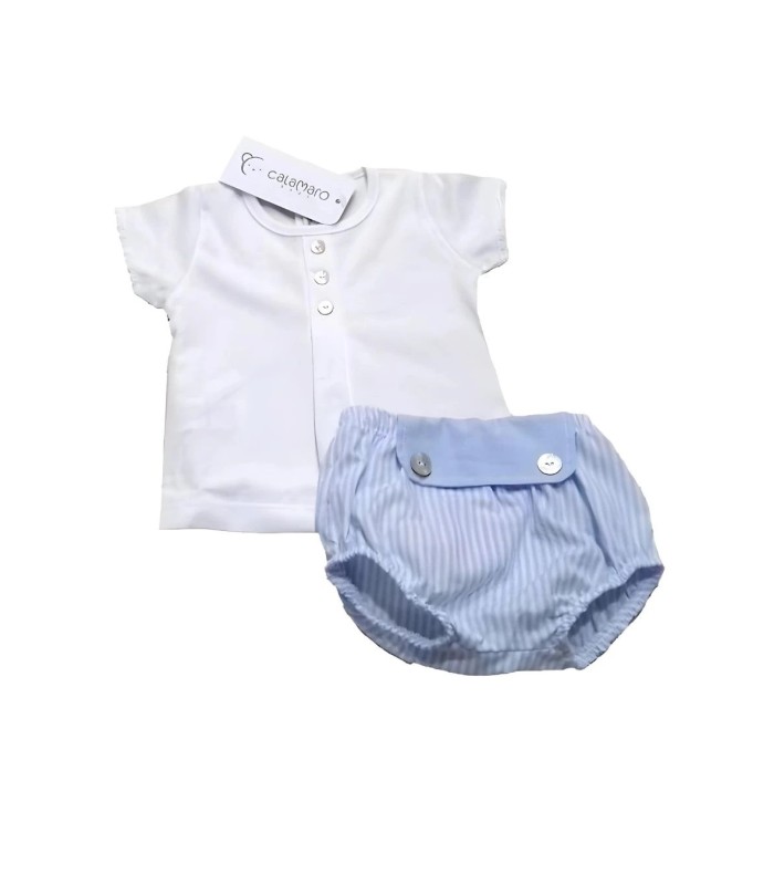Conjunto Niño Pololo 17496 de Calamaro talla 12 meses