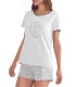 Pijama Mujer Verano Corto MOON Diassi Woman