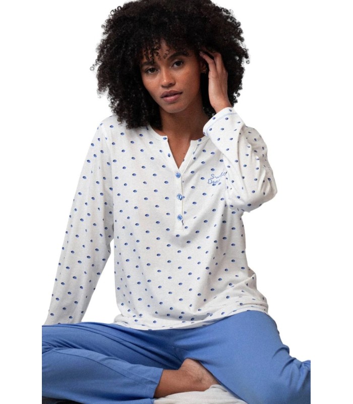 Pijama Verano Largo Mujer SWEET DREAMS 62038