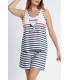 Pijama Sin Mangas Mujer SNOOPY 62435