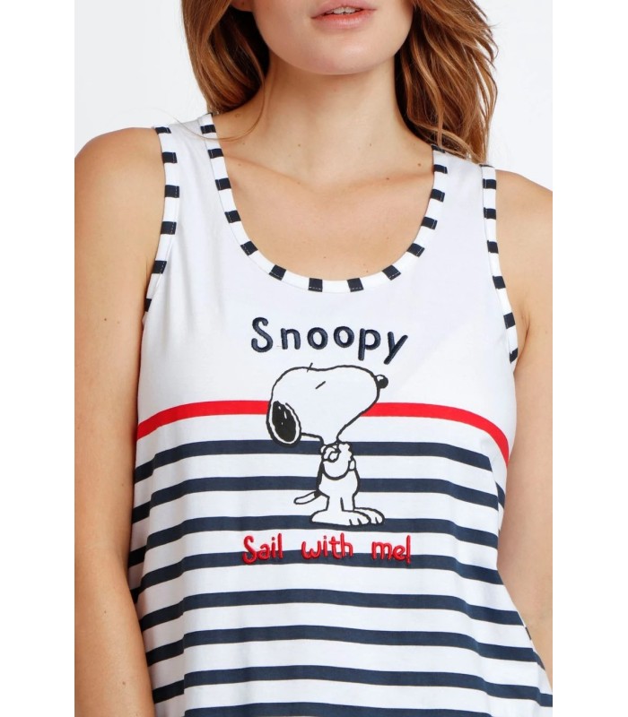 Pijama Sin Mangas Mujer SNOOPY 62435