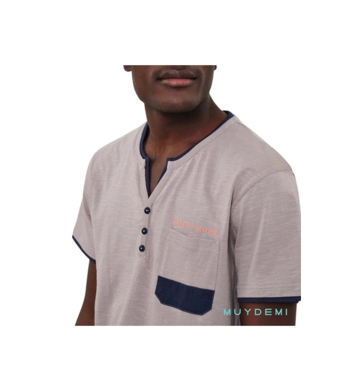 Pijama Hombre de Verano 380037 Muydemi