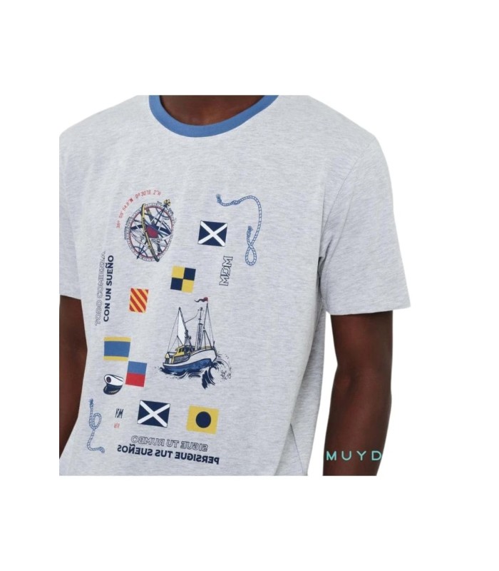 Pijama Hombre de Verano 380040 Muydemi