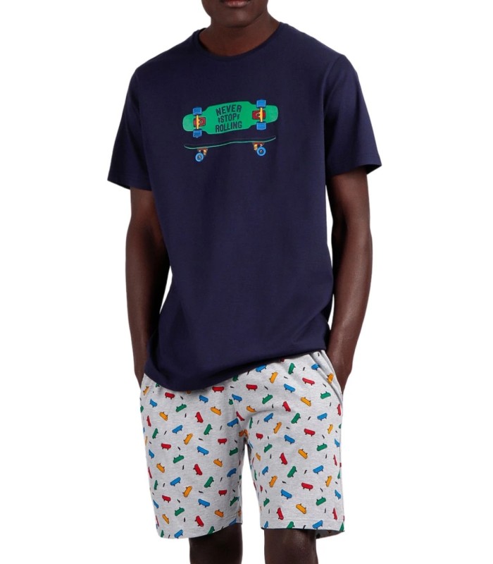 Pijama Hombre Verano Never Stop Rolling 62103 DIVER