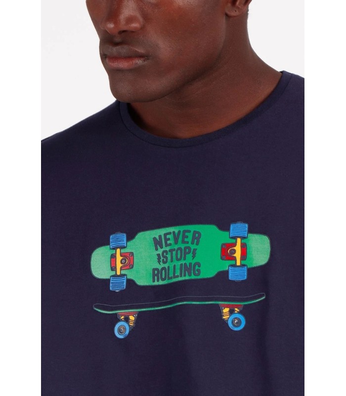 Pijama Hombre Verano Never Stop Rolling 62103 DIVER