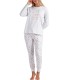Pijama Verano Largo Mujer ALWAYS LOVE 62033 Admas