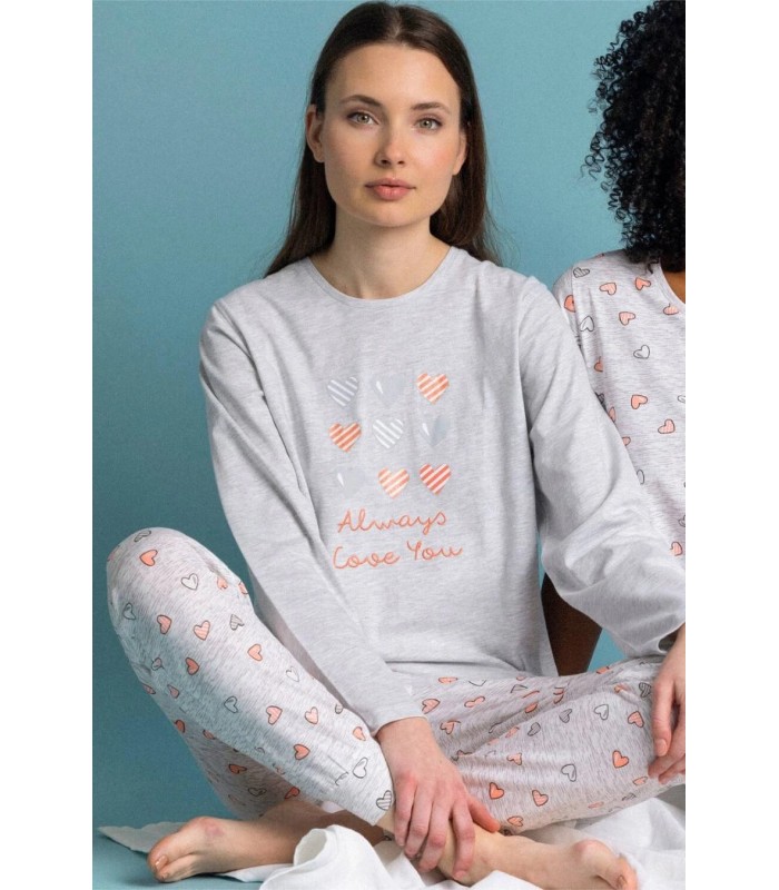 Pijama Verano Largo Mujer ALWAYS LOVE 62033 Admas
