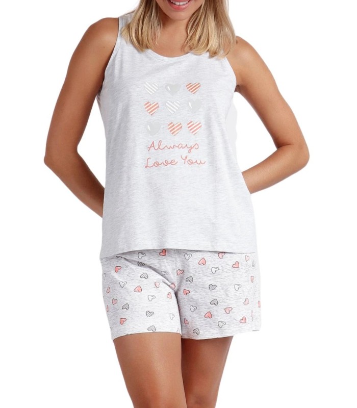 Pijama Sin Mangas Mujer ALWAYS LOVE 62034 Admas
