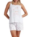 Pijama Sin Mangas Mujer ALWAYS LOVE 62034 Admas