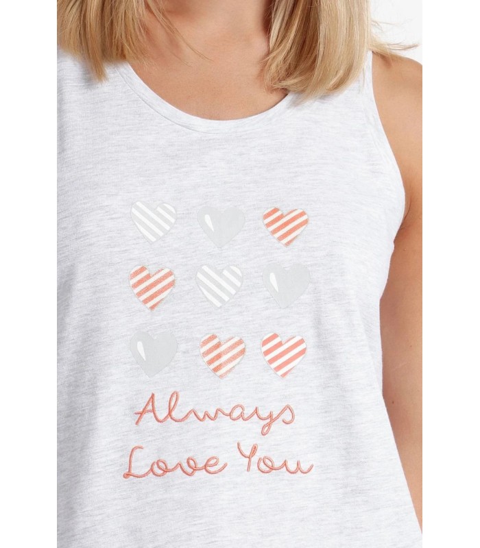 Pijama Sin Mangas Mujer ALWAYS LOVE 62034 Admas