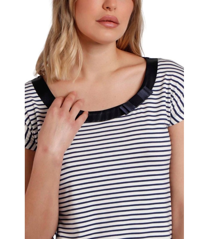 Camiseta Mujer Manga Corta Rayas 43525 Admas