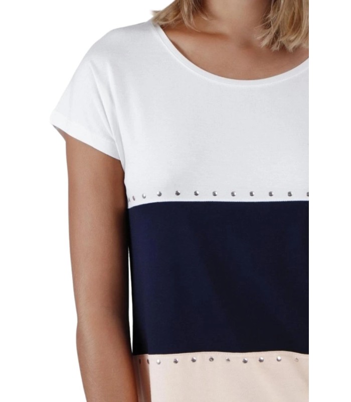 Camiseta Mujer Manga Corta Tricolor 43480 Admas