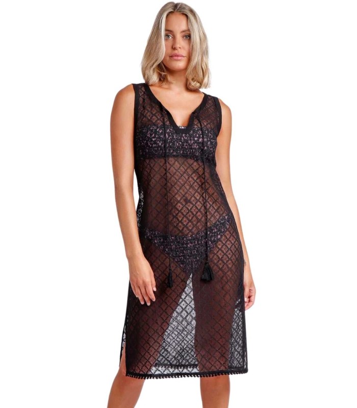 Vestido Sin Mangas Negro Basic 19745 Admas