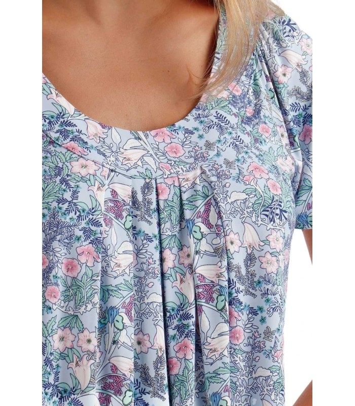 Camisola Manga Corta Mujer Classic Flowers 61279 Admas