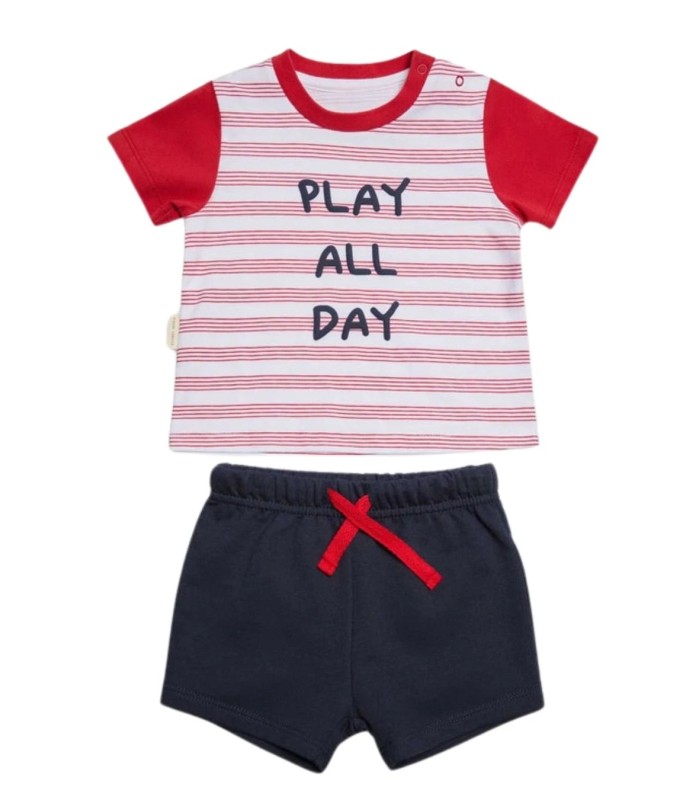 Conjunto Niño Manga Corta "Play All Day" 25543 Ysabel Mora