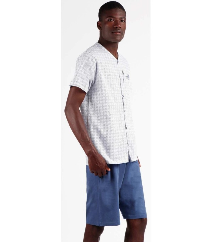 Pijama Hombre Abierto Manga Corta 62112 Admas