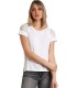 Camiseta Mujer Manga Corta Lace 43516 Admas