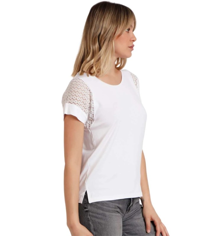 Camiseta Mujer Manga Corta Lace 43516 Admas