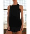 Camiseta Deportiva  Negra 70861 Ysabel Mora