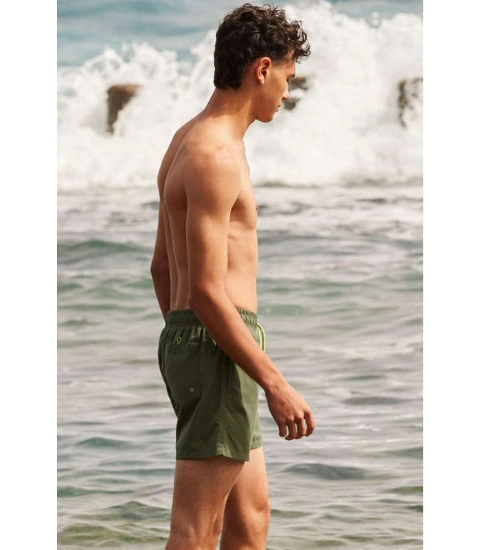 Bañador Juvenil Liso Verde Caqui 90239 Ysabel Mora