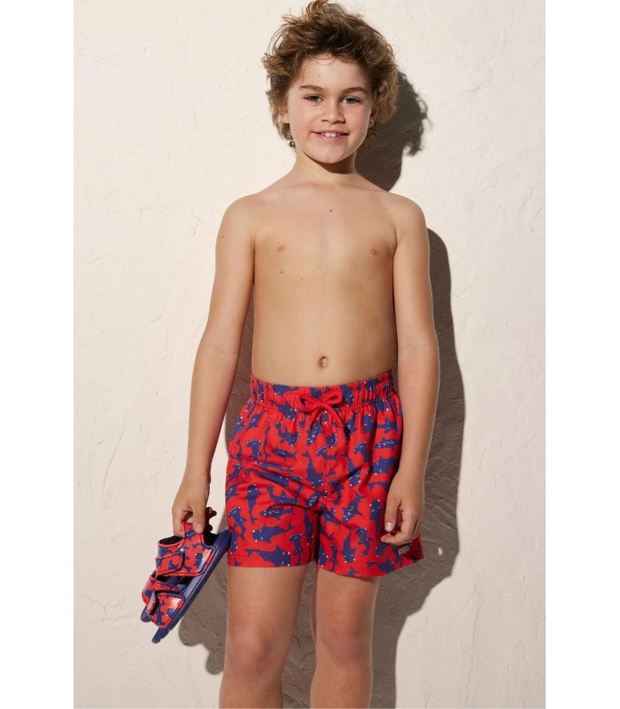 Bañador Niño Estampado Tiburones 93031 Ysabel Mora