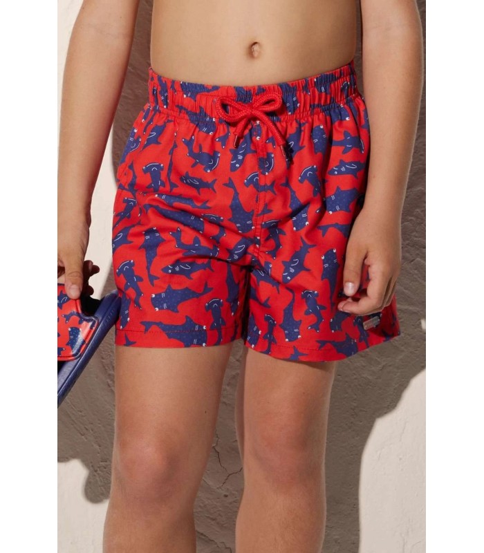 Bañador Niño Estampado Tiburones 93031 Ysabel Mora