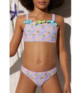 Bikini de Niña Estampado de Conchas 95101 Ysabel Mora