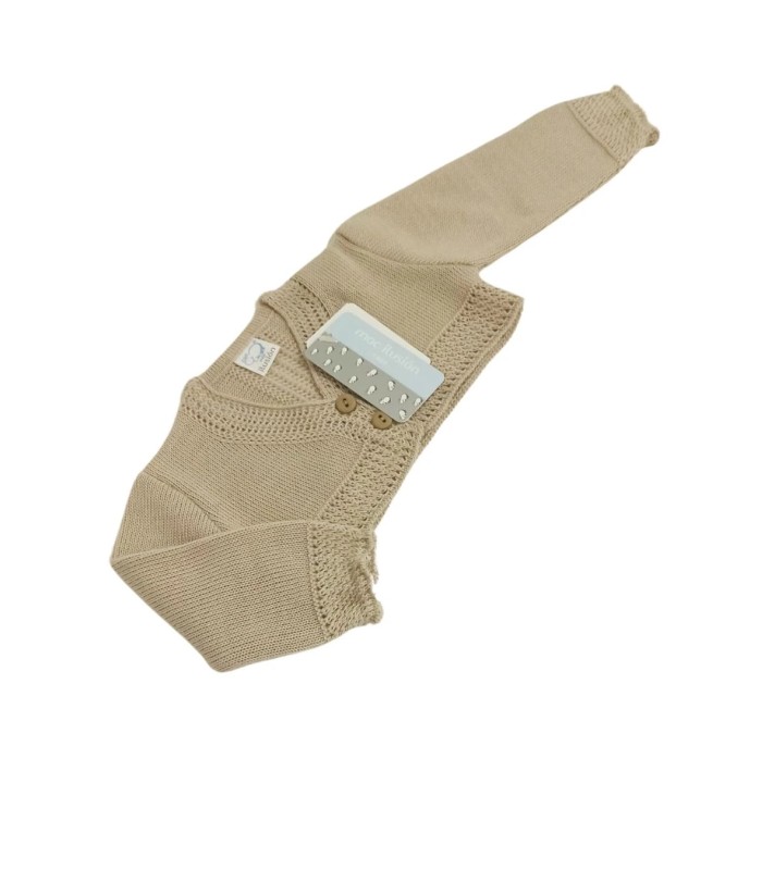 Chaqueta de Perle Para Bebé Color angora