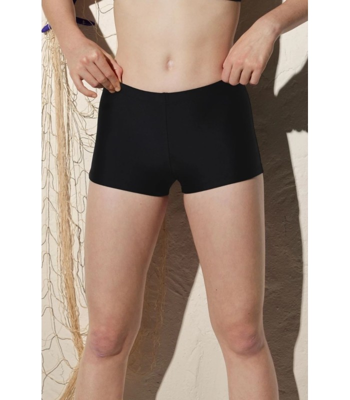Culotte de Baño Juvenil Liso Negro 82790 Ysabel Mora