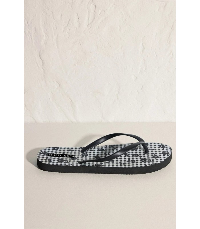 Chanclas Mujer Verano Negras 86007 Ysabel Mora
